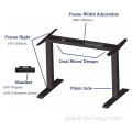 Two Leg Adjustable Height Desk Customize Office Standing Desk Sit-Stand Desk Factory